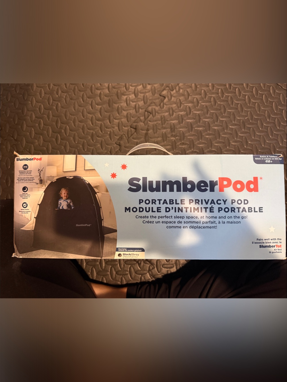 SlumberPod Portable Privacy Pod - Black